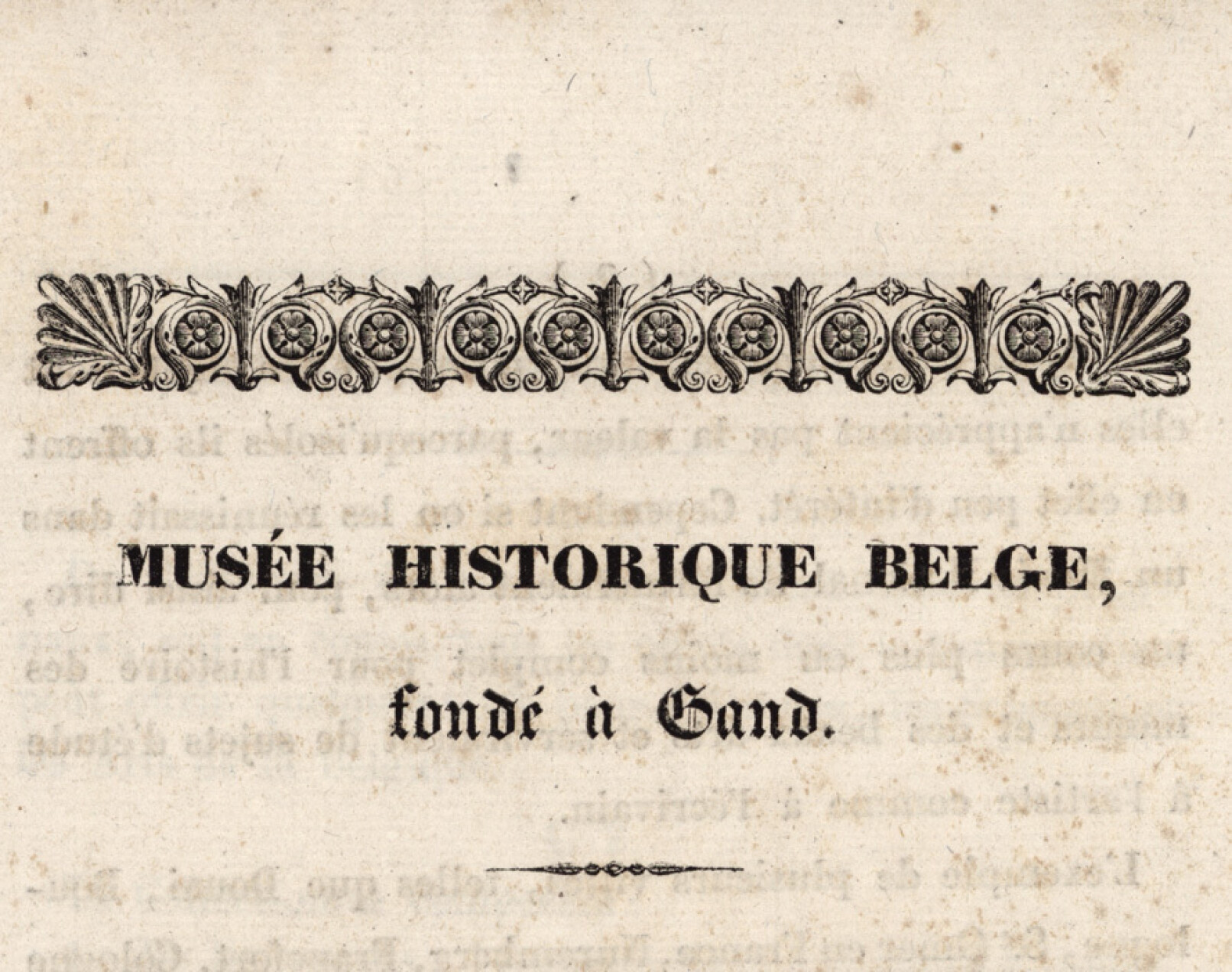 Historiek collectie